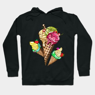 Icecream cone Hoodie